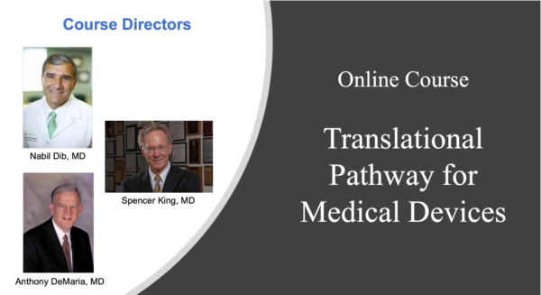 ISCTR Online Course: Translational Pathway for Medical Devices